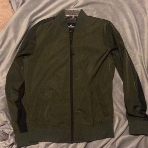 Hollister Olive Bomber Jacket